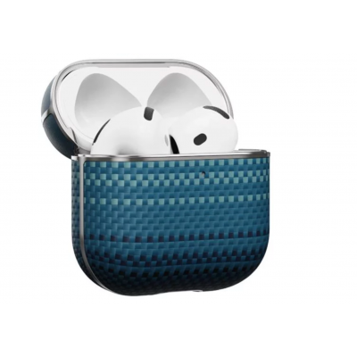 Θήκη Pitaka Aramid Fiber Magnetic 1500D (Plain) για Apple AirPods 4 - MOONRISE - APM2406 